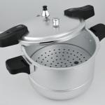 Ajwa Ultra 2-in-1 Pressure Cooker with Steamer Plate – Available in 7L, 9L, & 11L Sizes