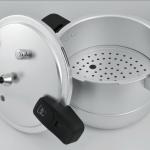 Ajwa Ultra 2-in-1 Pressure Cooker with Steamer Plate – Available in 7L, 9L, & 11L Sizes