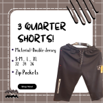 Premium Mongia Green 3 Quarter Shorts for Men - Extra Comfort, Comfort Stretch, Export Quality