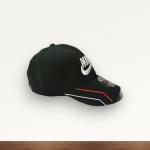 Black Nike Cap for Men & Women | Adjustable Cotton Baseball Cap | UV Protection | Outdoor & Casual Wear