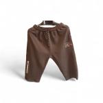 Premium Brown 3 Quarter Shorts for Men - Extra Comfort, Comfort Stretch, Export Quality