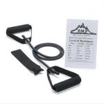 Latex Power Exercise Resistance Band Set for Pull-Up Body Fitness & Workout Loop Bands with Door Anchor