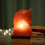 Himalayan Unicorn Shape Salt Lamp - 2/3kg | Handcrafted Magical Decor & Air Purifier