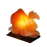 Hand-Crafted Himalayan Camel Shape Salt Lamp - 2/3kg | Natural Air Purifier & Gentle Night Light