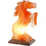 Himalayan Dancing Horse Shape Salt Lamp - 3/4kg | Handcrafted Natural Air Purifier & Elegant Night Light