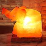 Himalayan Pink Salt Elephant Shape Lamp (Big Size) for Home Decoration