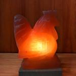 Hand-Crafted Himalayan Hen Shape Salt Lamp - 2/3kg | Natural Air Purifier with Calming Glow