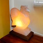 Hand-Crafted Himalayan Hen Shape Salt Lamp - 2/3kg | Natural Air Purifier with Calming Glow