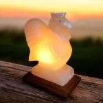 Hand-Crafted Himalayan Hen Shape Salt Lamp - 2/3kg | Natural Air Purifier with Calming Glow