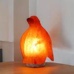 Handcrafted Himalayan Penguin Shape Salt Lamp - 2/3kg | Unique Home Decor & Air Purifier with Dimmer Switch