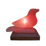 Handcrafted Himalayan Sparrow Shape Salt Lamp - 3/4kg | Natural Air Purifier & Soothing Night Light