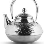 Grazing Kettle 2.5L Stainless Steel Tea Kettle - Vintage Brass & Eco-Friendly