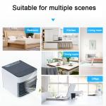 MINI AIR CONDITIONER ARCTIC COOLER AIR COOLER HUMIDIFIER MINI PORTABLE AIR COOLER FAN ARCTIC AIR PERSONAL SPACE COOLER THE QUICK & EASY WAY TO COOL ANY SPACE AIR CONDITIONER