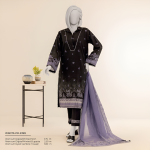 Mtj By Molana Tariq Jamil | Luxury Digital Premium Printed Airjet Lawn 03-Piece Spring Summer Collection Vol-09 2024