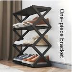 Household Simple Multi 3layer Space Saving Xshaped Shoe Rack Multi Functional Assembly Shoe Cabinet Dust Proof Storage Rack