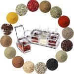 4-in-1 Clear Seasoning Box with Spoons