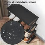 Household Simple Multi 3layer Space Saving Xshaped Shoe Rack Multi Functional Assembly Shoe Cabinet Dust Proof Storage Rack