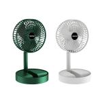 Rechargeable Mini Folding Telescopic Fan USB Rechargeable Floor Fan For Student Dormitory Home Outdoor Camping Office Small Desktop Fan