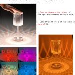 Modern Crystal Table Lamp - Elegant Illumination for Home & Hotel