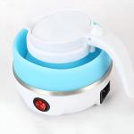 Foldable Kettle Coffee Pot Tea Kettle 1L Electric Space-Saving ABS Camping Home Travel Outdoor Heating Hot Water Cup