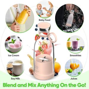 Portable And Electric Blender Bottle Juicer For Shakes And Smoothies, Mini Juicer Bottle