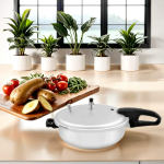 Ajwa Ultra 9L Stylish Wok Pressure Cooker