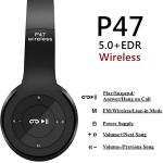 P47 Wireless Ultra Small Bluetooth Headset for Gaming (Random Color)