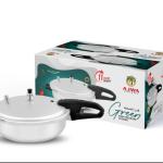 Ajwa Ultra 7L Stylish Wok Pressure Cooker