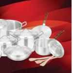 Ajwa Cookware Metal Finish 15-Piece Gift Set