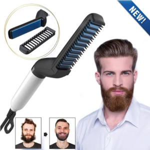 Hair Straightener For Men Multifunctional Comb Curling Electric Brush