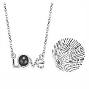 I Love You 100 Languages Pendants