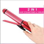 Combo Of Hair Dryer Plus 2 In 1 Hair Straightener & Curler