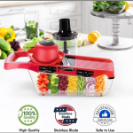 10 In 1 Multi-Function Vegetable And Fruit Chopper, Mandoline Slicer,