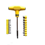 T Tool Set Pack Of 24 Screw Driver Branded Kit