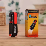 8in1 Screw Driver Screwdriver Tool Kit With LED Torch Multifunctional Screwdriver Multi Portable With 6LED Torch Tools Light Up Flashlight Maintenance