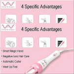 Automatic Hair Curler Spin 360° Rotating Hair Styling Roller Auto Wavy Iron 30s Instant Ceramic Heat Wand