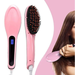 Digital Fast Brush Electric Hair Straightener