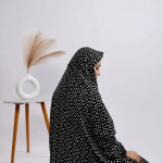 Elegant Black Chaddar Classic Black Chaddar Handmade Chaddar Shawl Everyday Namaz Chaadar Irani Namaz Chaddar