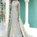 CLASSY BRIDAL WEAR: HAND-EMBELLISHED PISTA MAXI DRESS