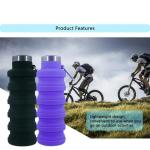 Silicone Foldable Water Bottle 500ml