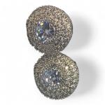Sk-Jewellers Elegant Real Stone Earrings for Girls/Women – Available in Golden & Silver – Multiple Color Options – Perfect for Special Occasions & Daily Wear